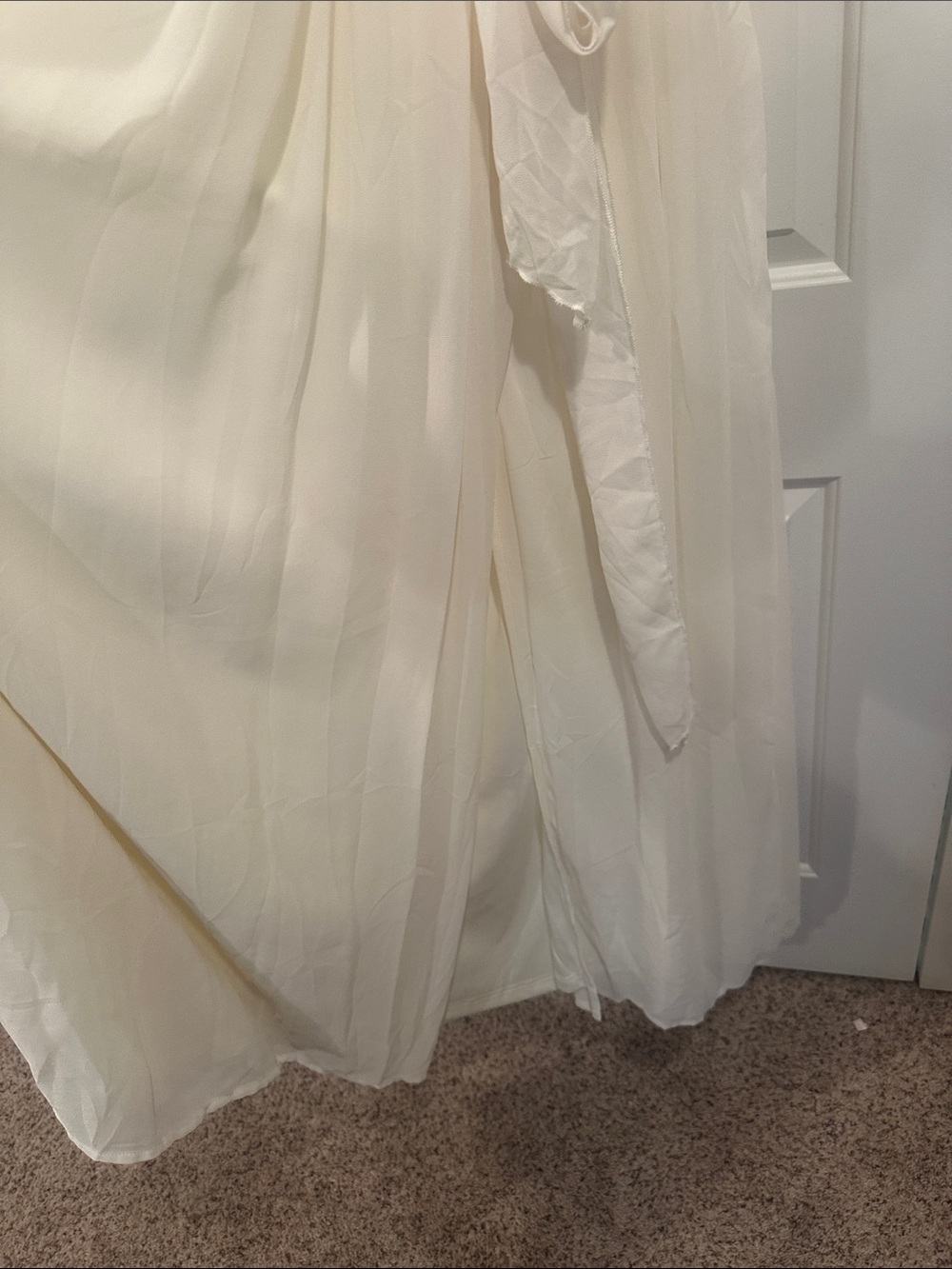 Baltic Born Cream Maxi Wrap Dress - Picture 4 of 6